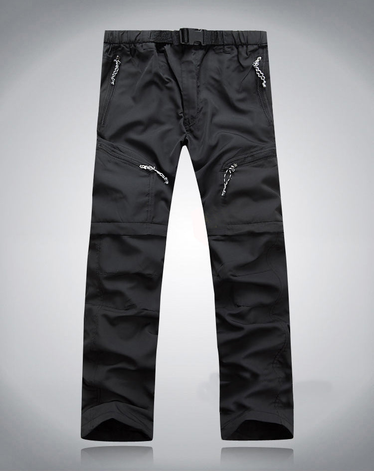Summer Outdoor Detachable Quick-Drying Two-Section Mountain Pants