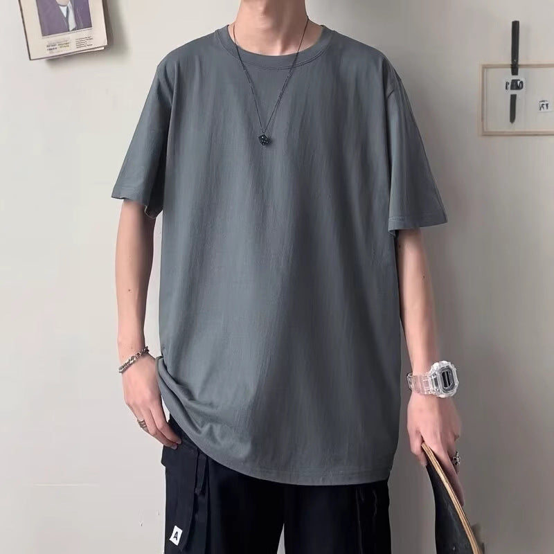 T-shirt à manches courtes de couleur candy pour homme