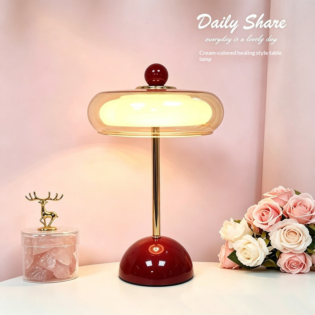 Lampe de table danoise rétro luxureuse
