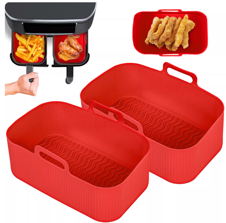 Plateau de cuisson en silicone Square Air Fryer