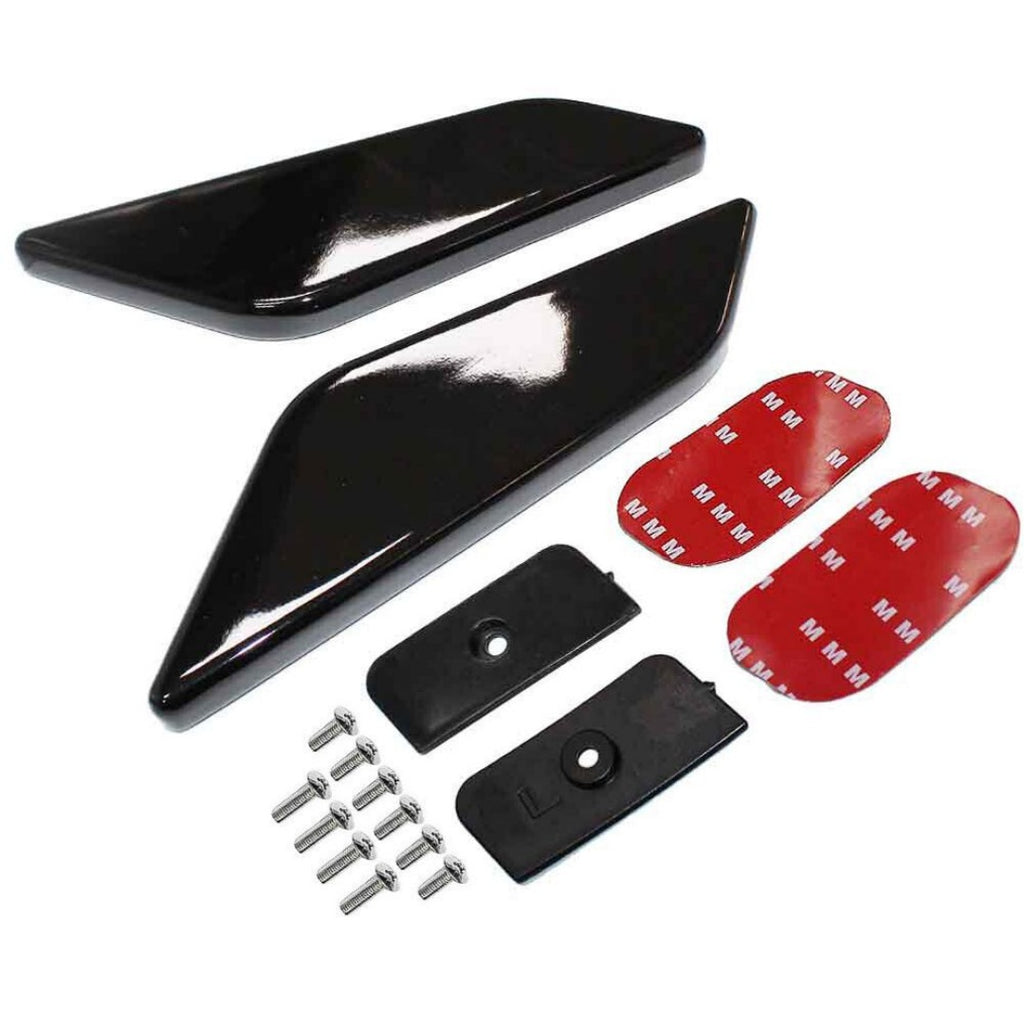 Pour 2018-2022 Camry Hybrid LE 4-Door Arrière Spoiler Wing Lip Glossy Black ABS