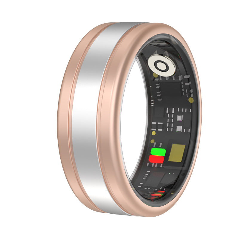 Fréquence cardiaque Sang Oxygène Sommeil Surveillance Télécommande Selfie Étape Compter Smart Ring