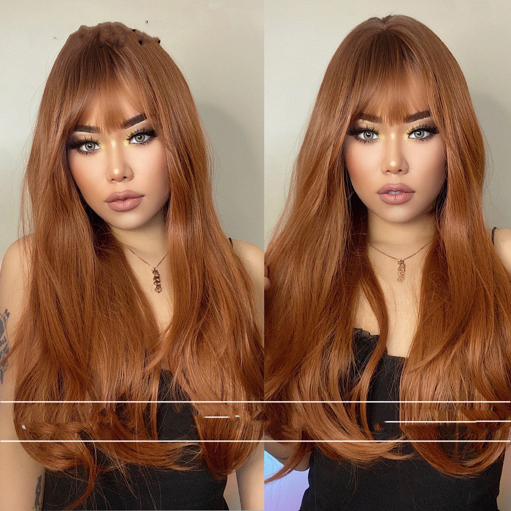 Air Bangs Tail Curl Curls écossais