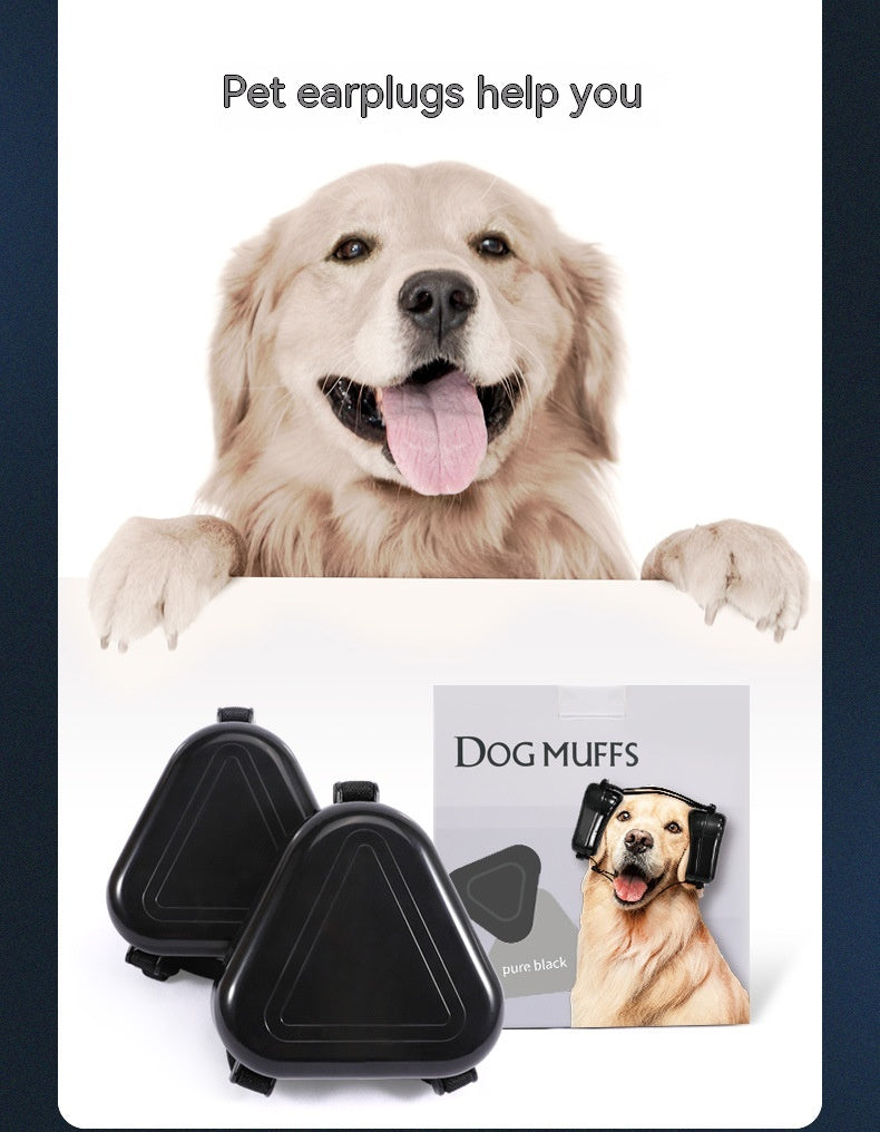 Anti-bruit chien Earmuffs chasse tir confortable protection réduction du bruit