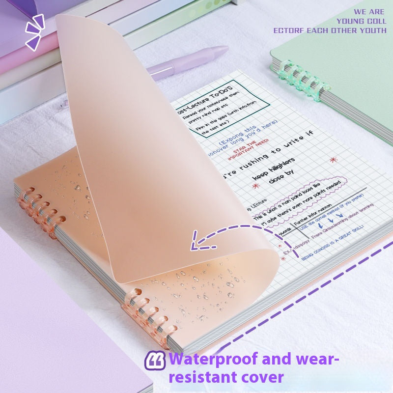 Simple Flip Up Chip Notebook amovible
