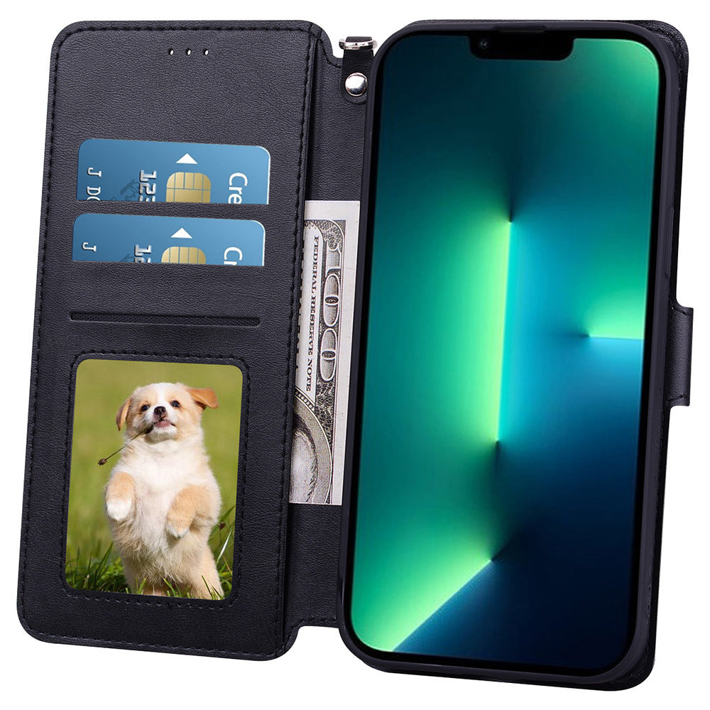 Leather case for 16 Pro Max