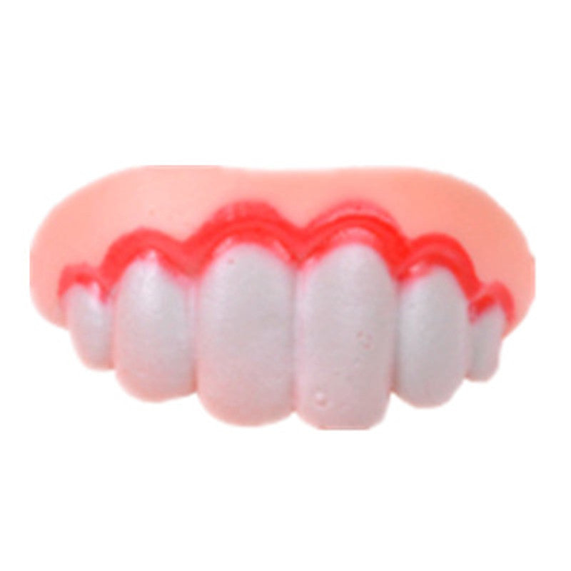 Mode simple Halloween faux jouets de dents étranges