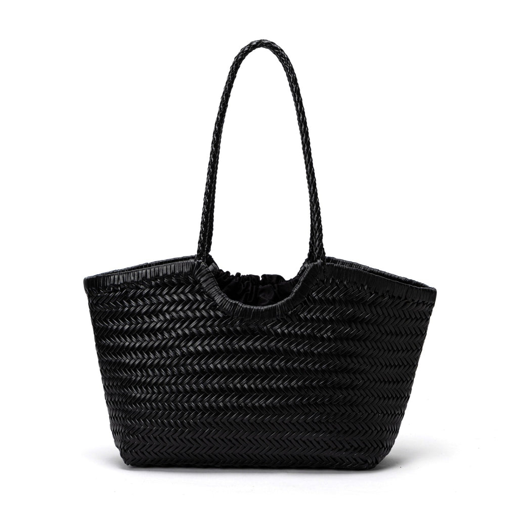 Dragon Woven Leather French Vintage Bag