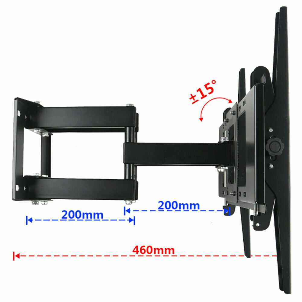 Support mural TV Mont Tilt Swivel LG 32 40 43 50 55 65 80 pouces