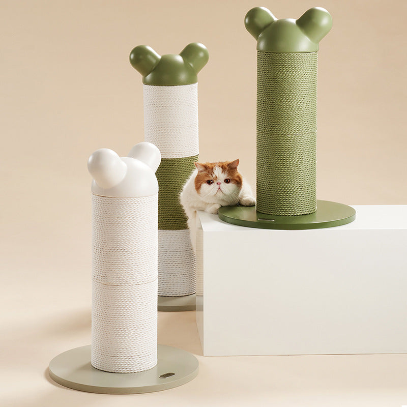 Écraseur de chat qui ne cède pas le poste d'écrasement durable pour aiguiser l'arbre grimpant F