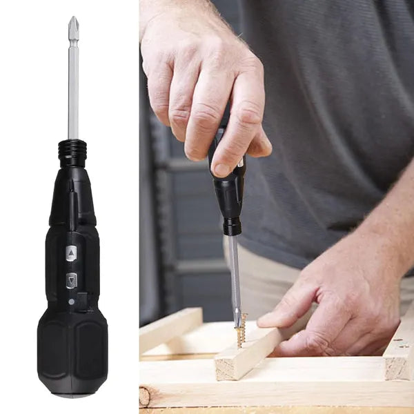 Rechargeable USB Electric Screwdriver Kit 9 Bits Lithium Battery Powered Screwdriver