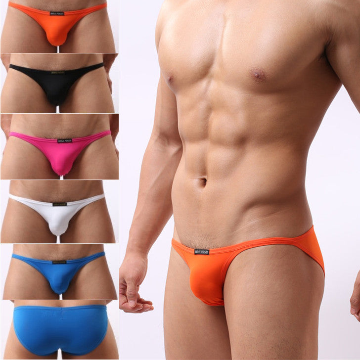 Design sans couture Shaping Low Waist Sous-vêtements pour hommes