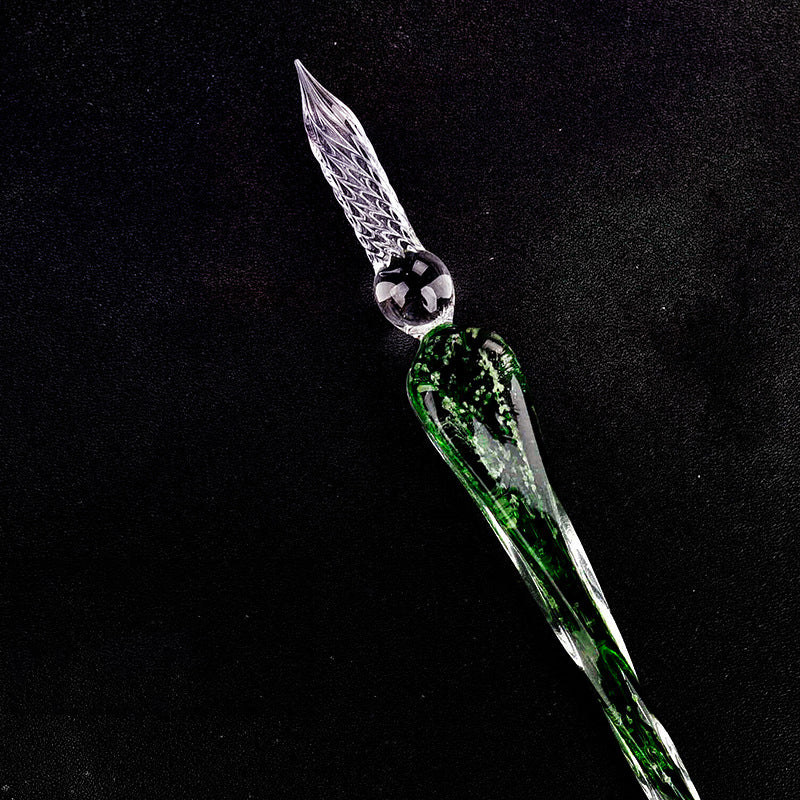 Créativité Stylo en verre lumineux Stylo en cristal