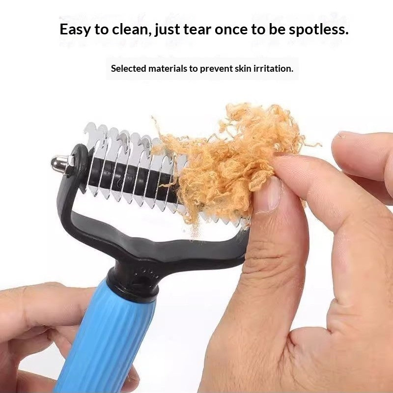 Peigne pour animaux spécialement conçu pour le démêlage