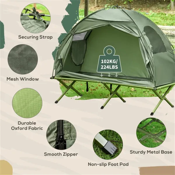 Tente de camping pliable
