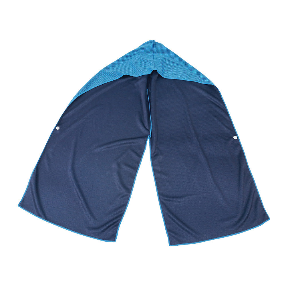 Serviette de sport à séchage rapide à capuche U-forme Cooling Serviette de protection contre le soleil