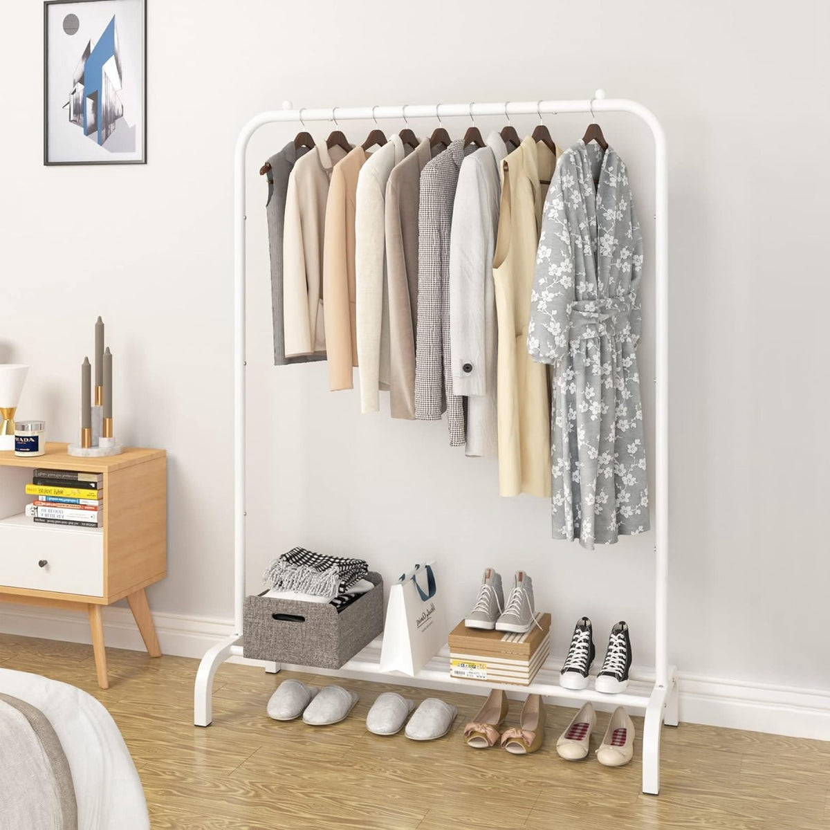 1Pc 33Kgs Chargement Porte-vêtements Porte-vêtements Porte-vêtements Porte-vêtements Organisateur