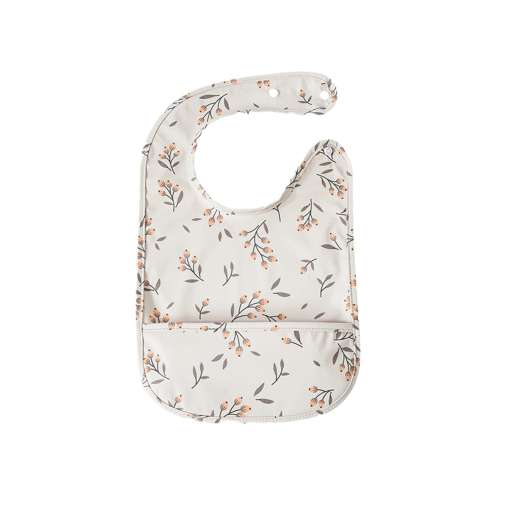 Nettoyant étanche de fermeture de snap Bib mangeant serviette de salive bille d'enfant