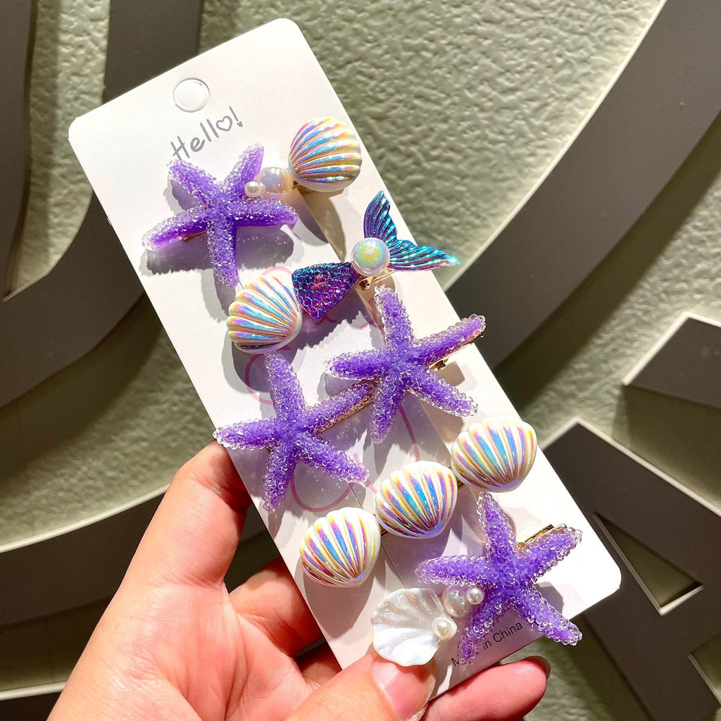 Hairpin de coquillage Starfish pour les enfants
