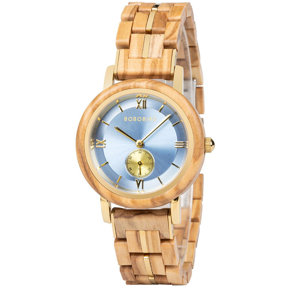 Montre Quartz en bois