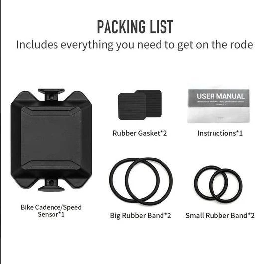 Capteur d'accessoire d'ordinateur de vélo
