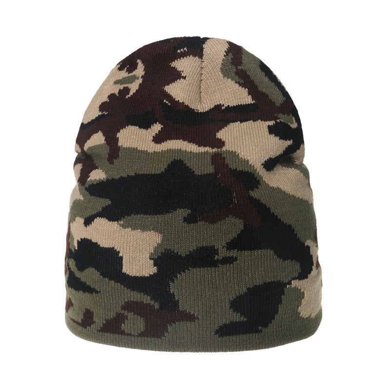 Bonnet Jacquard Camouflage pour hommes
