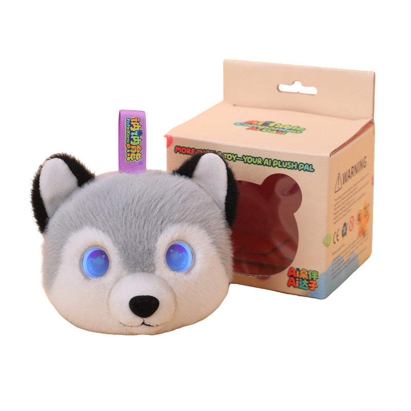 Jouet en peluche d'ours en couple Husky