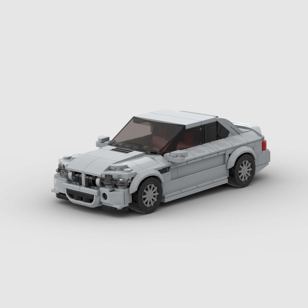 342PCS Silver Inspired Sports Auto Building Blocs