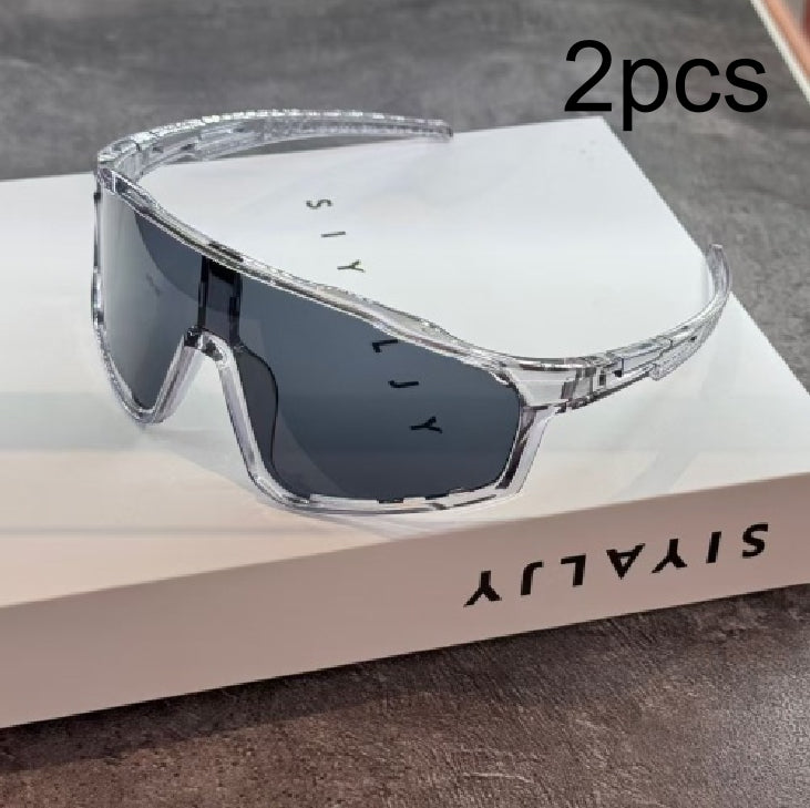 Lunettes de soleil à vélo à changement de couleur Unisexe