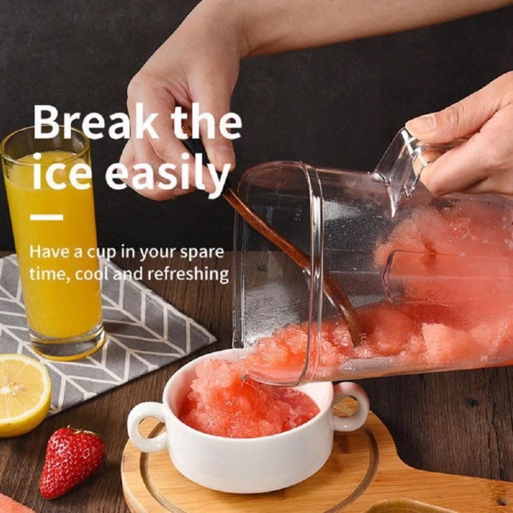 Commercial Blender 2xCups Food Processor Mixer Smoothie Juicer Glace Crusher Accueil