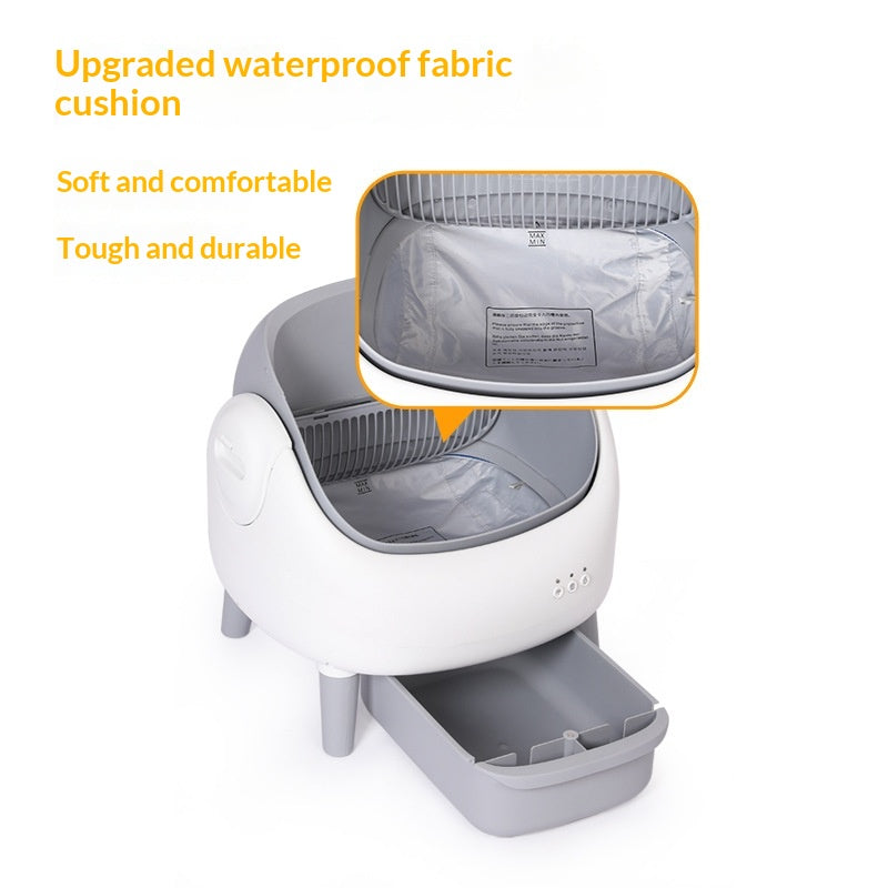 Pad de remplacement souple de protection pour boîte à litière intelligente