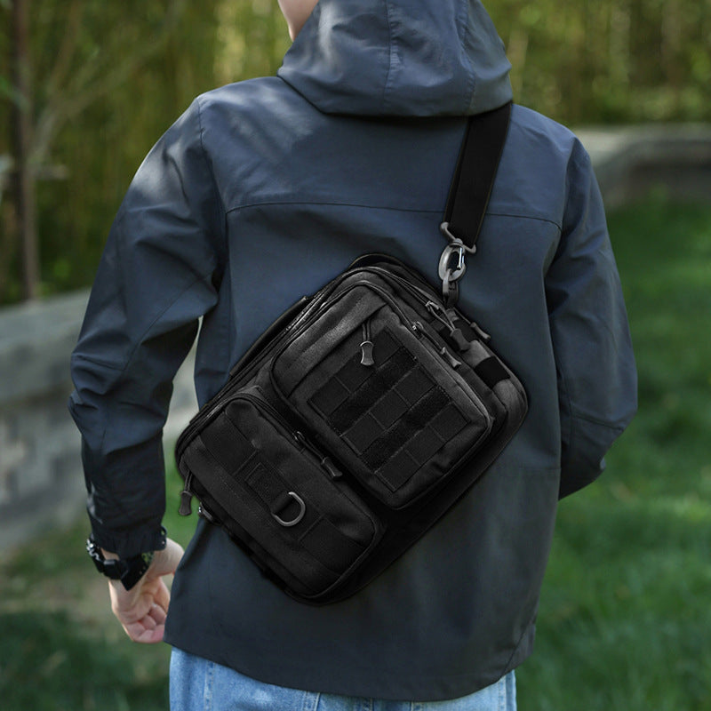 Sac croisé extérieur Sac à épaule tactique de style militaire