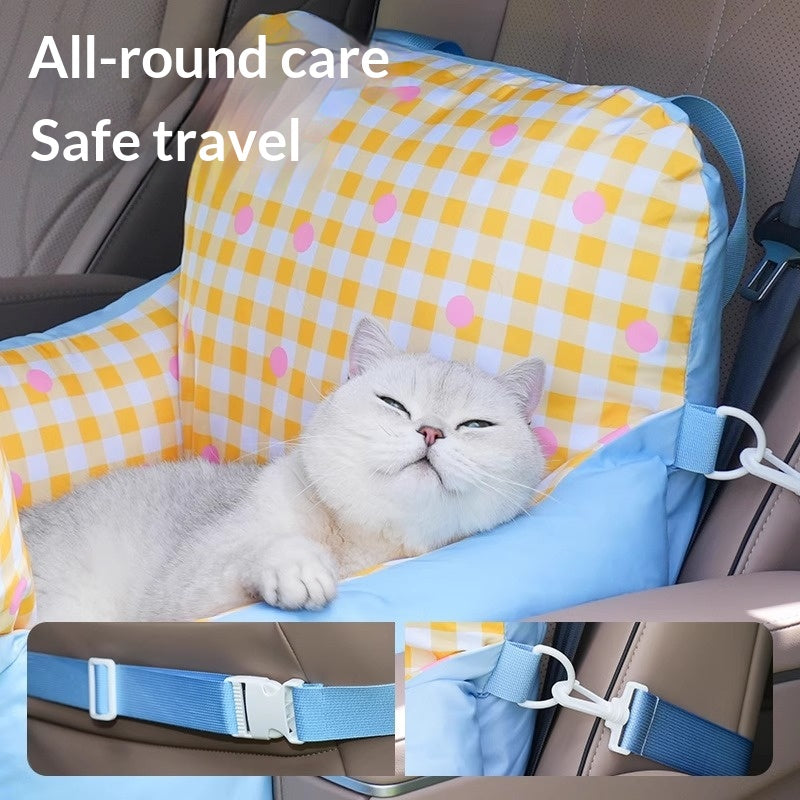 Canapé de sécurité pour chiens monté sur voiture pour l'extérieur
