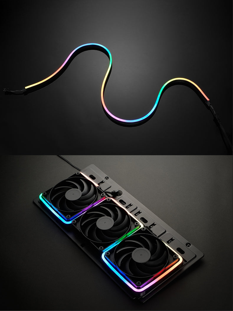 Symphony Streamer Neon lumière uniforme avec barre de décoration de châssis