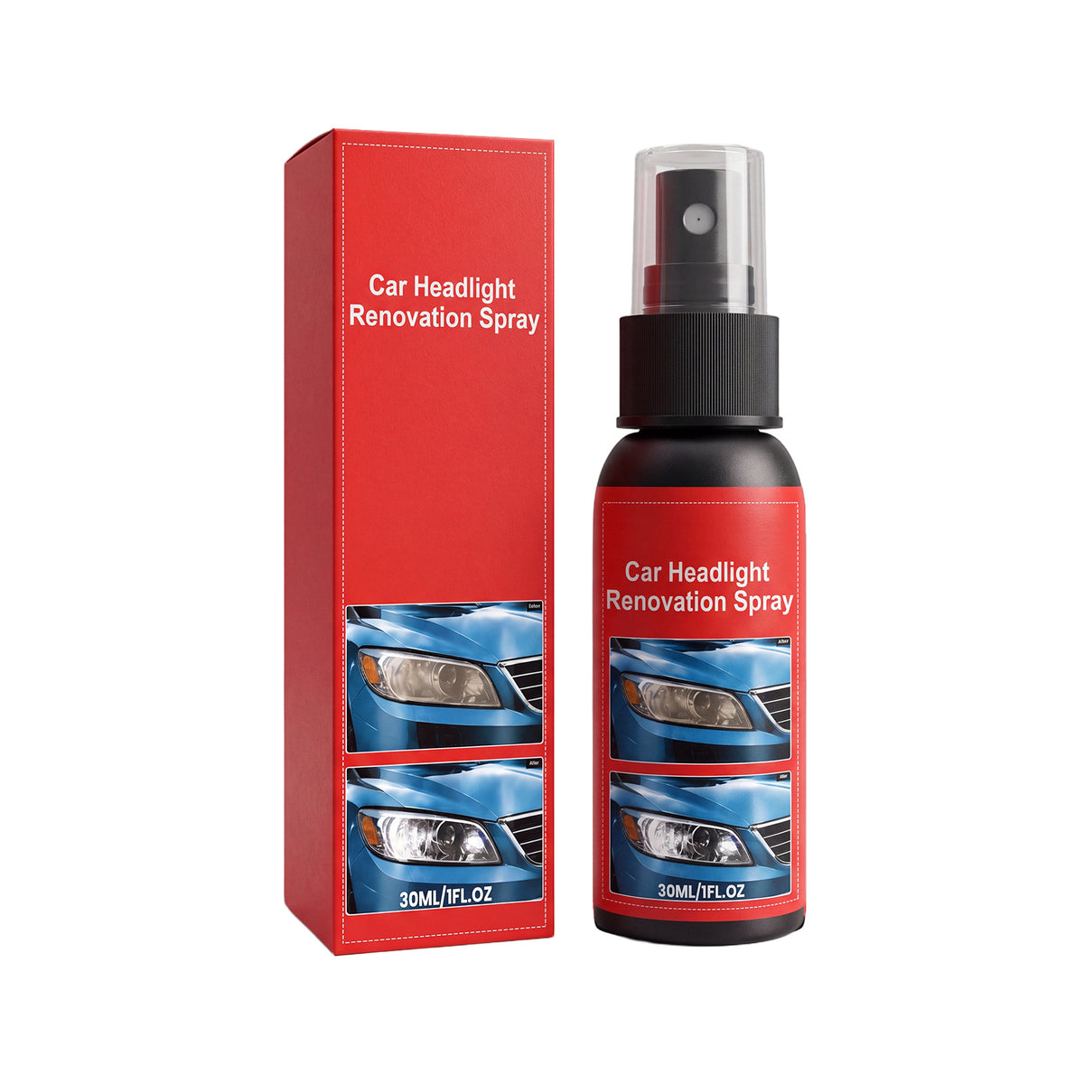 Vaporisateur de restauration des phares de voiture
