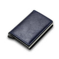 Alliage d'aluminium de portefeuille pour hommes en fibre de carbone RFID