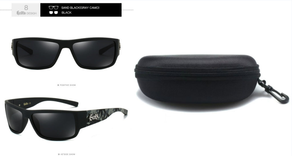 Lunettes de soleil Polarisées Hip-hop Fashion