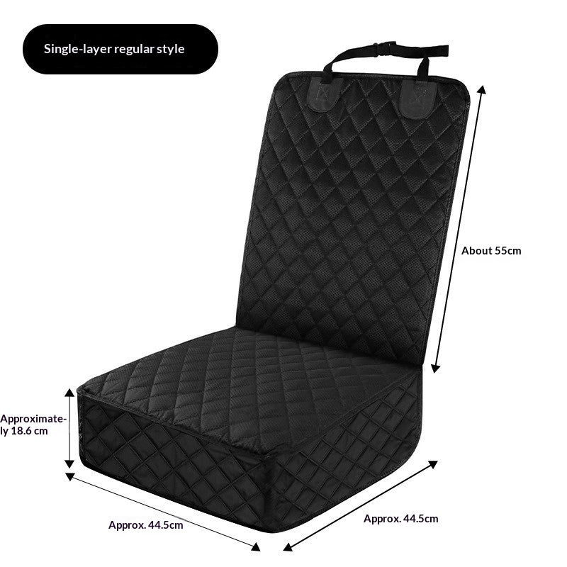 Tapis d'animal imperméable et résistant aux taches pour sièges arrière de voiture