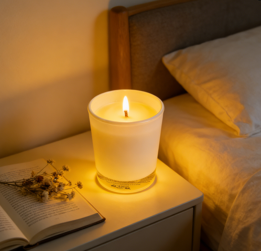 Bougie parfumée à la cire de soja