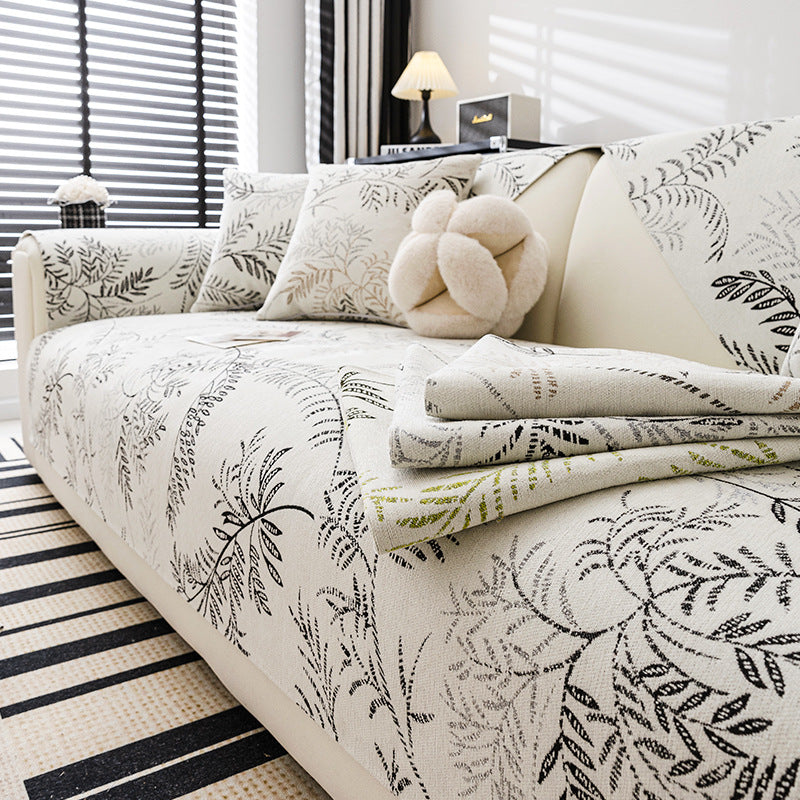 Coussin de canapé en cuir haut de gamme rétro, léger et luxueux