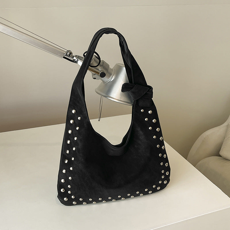 Sac à bandoulière vintage de grande capacité à la mode