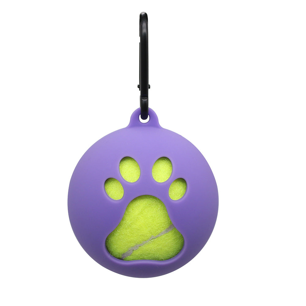 Bracelet de tennis Portable mains-libres chien fournitures de marche d'entraînement boule gaine