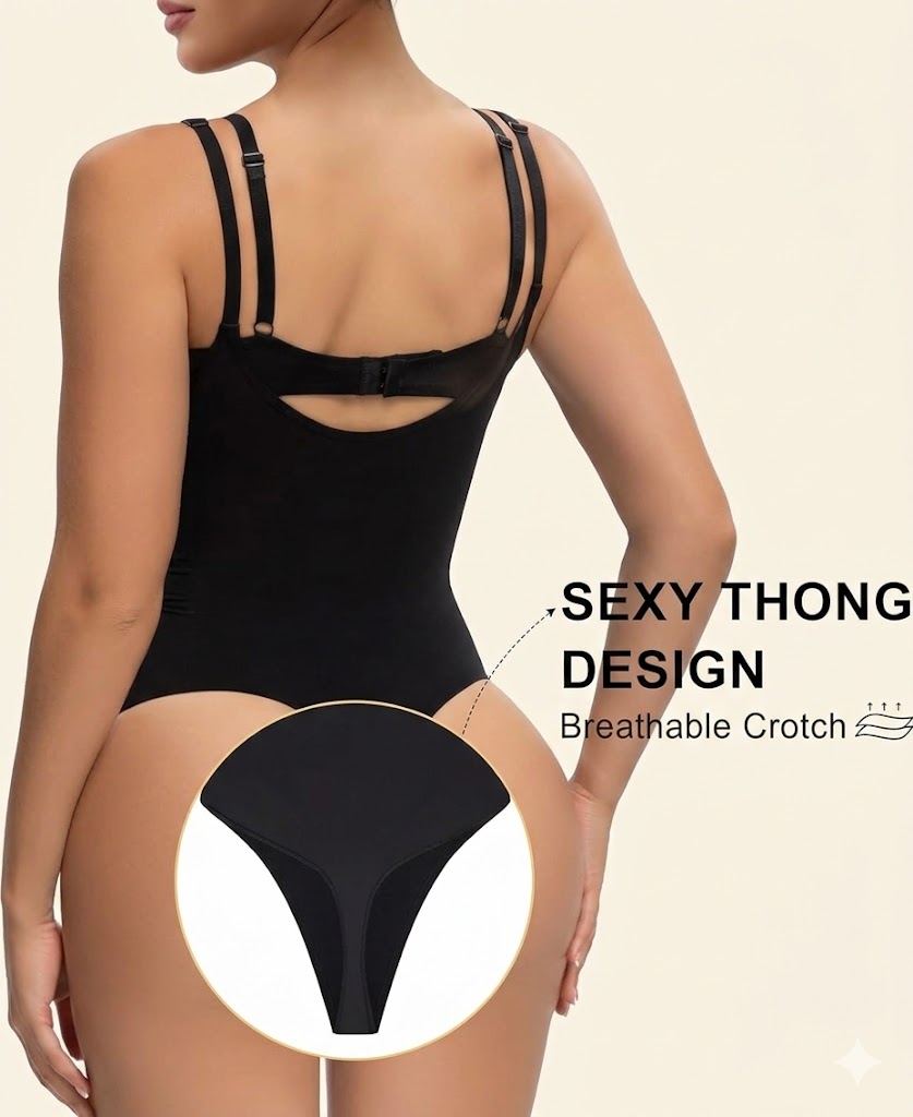 Open Bust Shapewear Tummy Control bodys for Women Seamless Compression High Waisted Bo