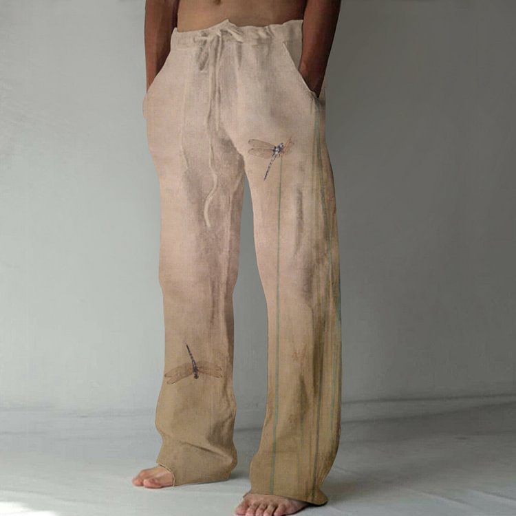 Pantalon de loisirs pour hommes de taille plus mince