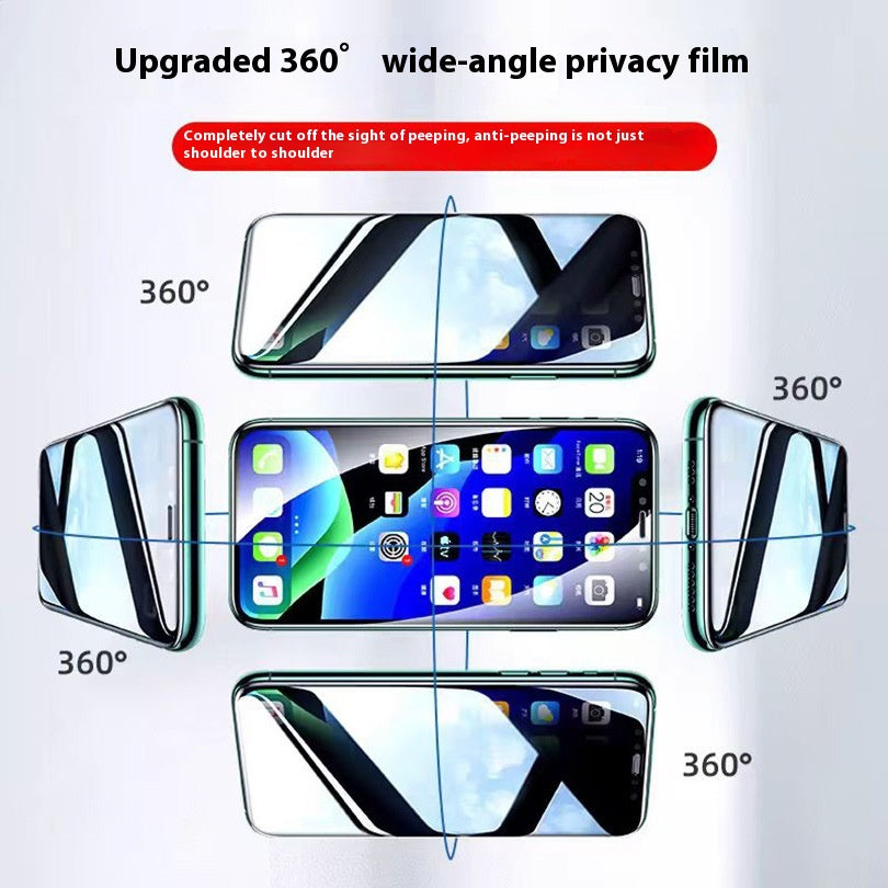 360 Degree Pep-proof TPU écran protecteur écran téléphone mobile film protecteur