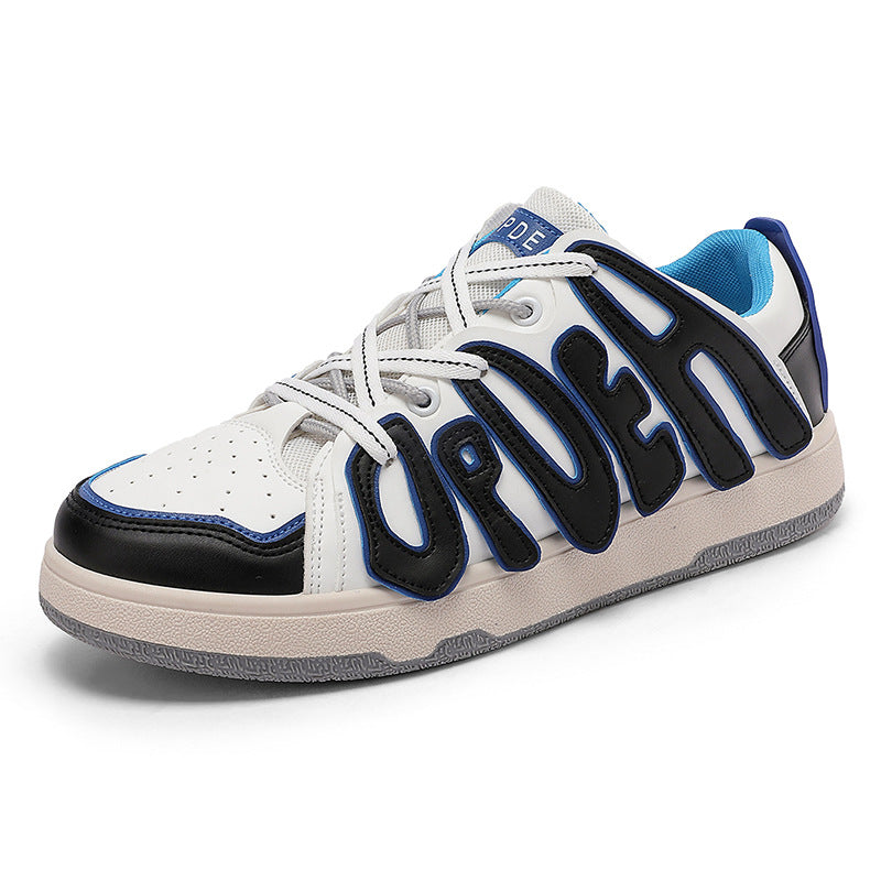 Hommes et femmes Bas-top lettre Niche chaussures de conseil
