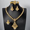 Collier de feuille dorée 18k pour bijoux