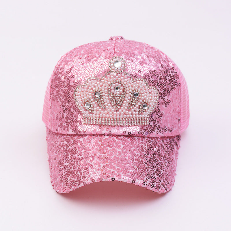 Crown Princess Childrens Mesh Hat