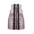 Filles Laine Vest Robe Bébé Poupée Mini Robe Enfants Vintage Printemps Outfit 2-9Y