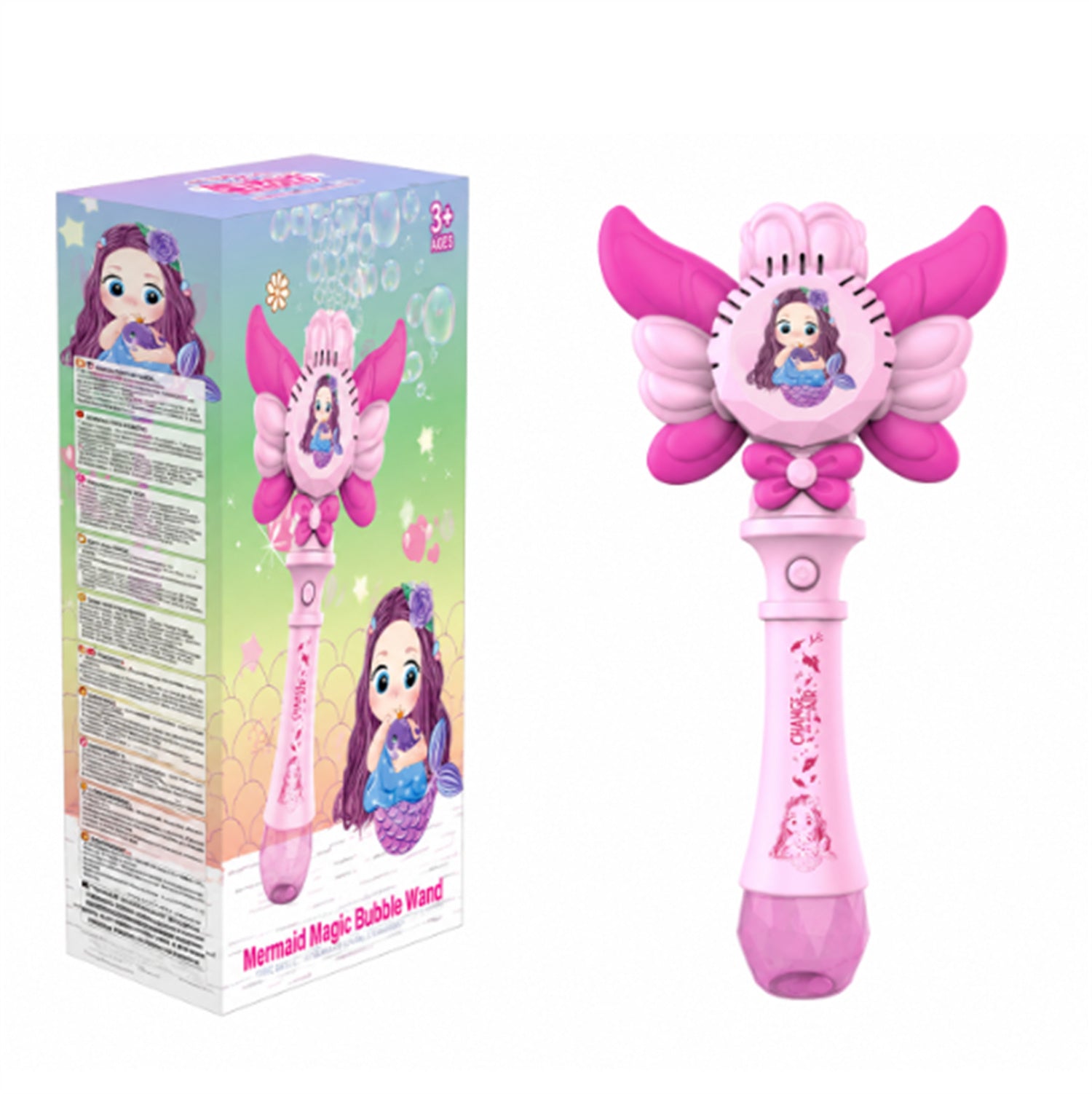Sirène magique baguette Bubble Machine